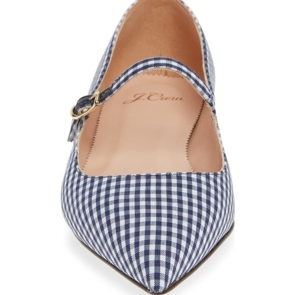 NEW J. Crew Pointy Toe Mary Jane Flat - Picture 4 of 6